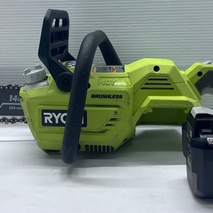 Ryobi 40V Brushless Cordless Chainsaw 14” Blade With 40v Battery  RY40503