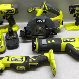 Ryobi Tools Combo 5pc Tool Sets w/2 Batteries & Charger