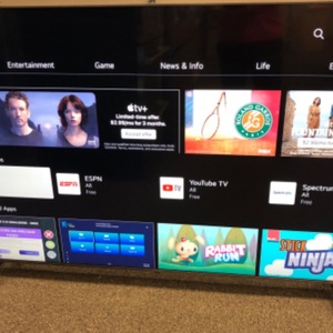 LG 75" Class 4K UHD 2160P webOS Smart TV  w/Remote