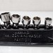 Snap-On 6-Piece Shallow Swivel Socket Set 1/4" Drive 12-Point Metric 10-15mm