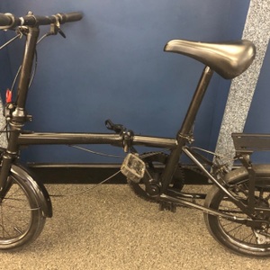 Schwinn Hinge Adult Folding Bike Black 