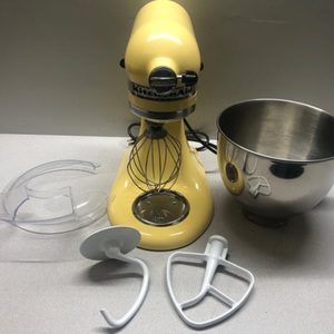 Kitchenaid Artisan 5qt Countertop Electric Mixer Yellow 