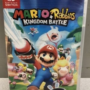Nintendo Switch Mario+Rabbids Kingdom Battle Video Game 