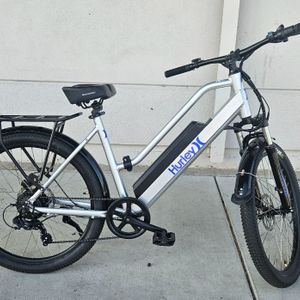 Hurley J-Bay E Electric E-Bike 7 Speed Disc Brakes Large w/Battery & Charger