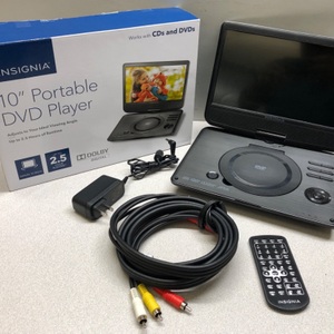 Insignia 10" Portable DVD Player w/Remote NS-P10DVD20