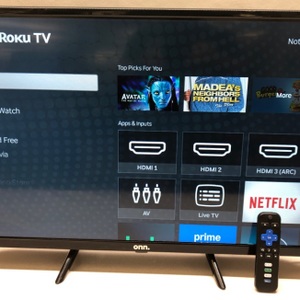 onn 32” Class HD (720P) LED Roku Smart Television (100012589)