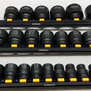 DEWALT 1/2 in. Drive Metric Impact Socket Set 26-Piece 10mm - 36mm