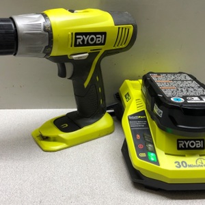 Ryobi P271 One+ Drill Driver 18 Volt Lithium Ion 1/2 Inch 2-Speed Kit