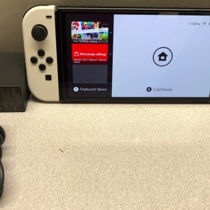 Nintendo Switch OLED Handheld Video Game System 64GB White HEG-001