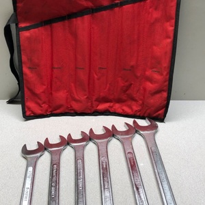 SUNEX Tools 9606MA 6 Piece Raised Panel Combination Wrench Set Metric No 26mm