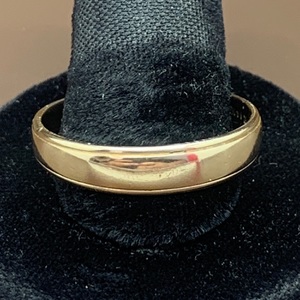  14kt Yellow Gold Wedding Band Size 11.5 2.5 dwt 