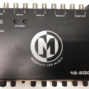 Memphis Audio 16-EQG7 7-Band Graphic Equalizer / Preamp