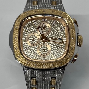 JBW Heist J6380B Diamond Two-Tone Stainless Steel Men's Watch