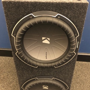 Kicker 42CWQ124 850 Watt RMS CompQ 12" DVC 4-ohm Subwoofers