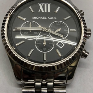 Michael Kors Lexington 44mm Stainless Steel Case and Band MK-8602
