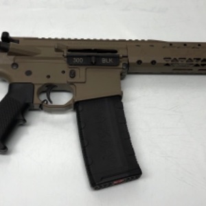 Back Rain Ordnance Fallout 15 .300 Blackout Semi-Automatic Pistol 