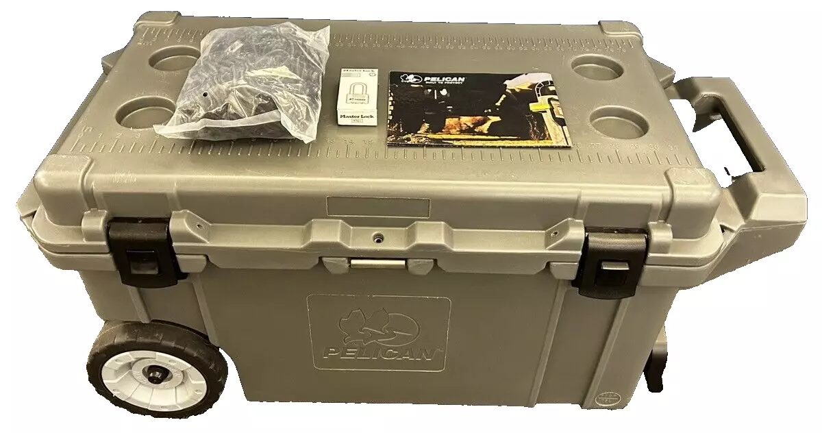 Pelican 80QW Elite Wheeled Cooler Graphite