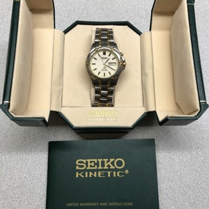 Seiko Kinetic Titanium Sports 100 Men 5M43-0B69