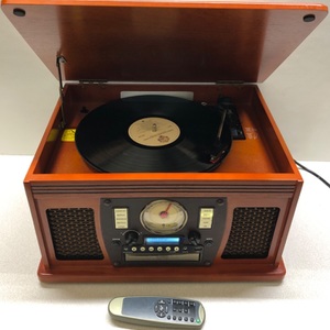 Victrola Navigator Classic Bluetooth Record Player with 3-speed Turntable Remote