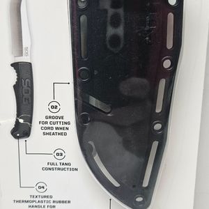 *New* SOG Fixed Blade Field Knife FK1001-CP