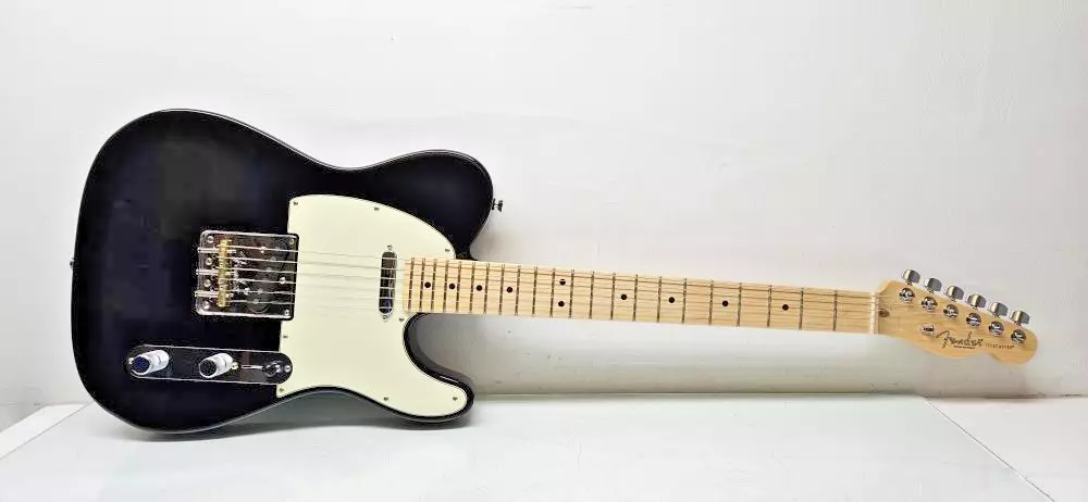 Fender American Pro Telecaster Electric Guitar RH 6-String 25.5" Scale Black