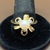  14kt Yellow Gold Synthetic Pearl & Diamond Ring Size 7 2.90 dwt 