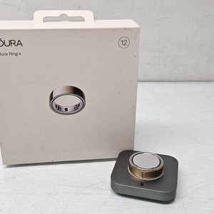 Oura Ring 4 Smart Ring Wearable Size 12 Rose Gold Fitness Tracker
