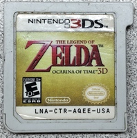 Nintendo 3DS The Legend Of Zelda Ocarina Of Time 3D Video Game 