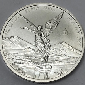 2024 Mexico Libertad 1 Oz Silver 999 Plata Pura Onza Mexican