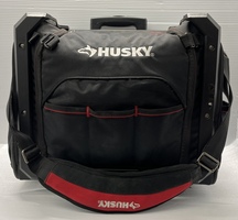 Husky 18 in. 18 Pocket Rolling Tool Bag 18" Rolling Tool bag