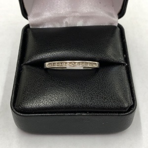 Platinaire 95% sterling silver and 5% platinum Stone Ring 925 Silver 1.2dwt