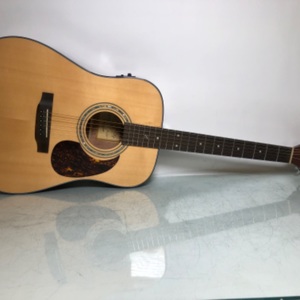 ZAGER ZAD-20E Easy Play 6 String Acoustic Electric Guitar With Hard Case RH