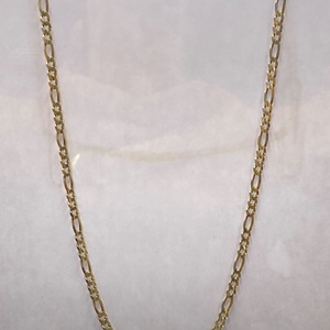 24" .925 Sterling Silver Figaro Chain 7.9dwt