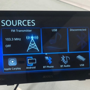 Jensen JC7DM 7" Touchscreen Monitor, Apple CarPlay®, Android™ Compatability