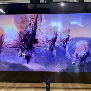 Onn 100012587 65" Class 4K UHD (2160P) LED Roku Smart Television HDR With Remote