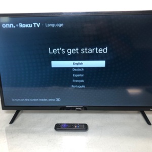 Onn Flat Panel Tv 32in with remote