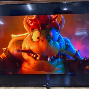 onn 65” Class 4K UHD (2160P) LED Roku Smart Television HDR 100012587 W Remote