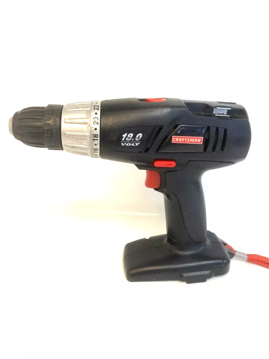 Craftsman Cordless Drill/Driver 18V 3/8" 10mm Tool Only 973.113070