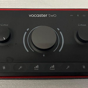 Focusrite Vocaster Two USB-C Podcasting Audio Interface
