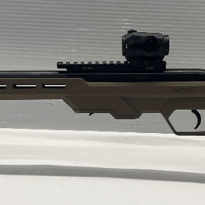 Savage Arms FDE .22 LR Semiautomatic Rimfire Rifle With Scope 64 Precision