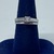 Ladies White Gold 14kt Princess Cut Diamond Bridal Set 2.59 dwt Size: 7.25
