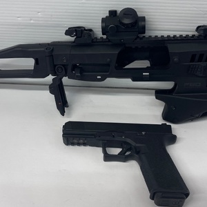 Polymer80 PFS9 Full Size Black 9mm Pistol W/Conversion Kit