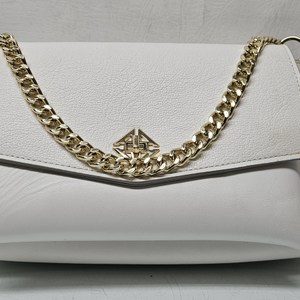 Antonio Melani Jordan Flap Two Leather Handbag, White rn589091254