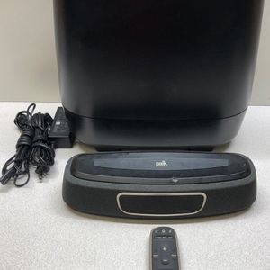 Polk Audio Maga Mini Bluetooth with Subwoofer, Center Speaker, and Remote.
