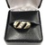  10kt Yellow Gold Ring Fashion 3.80DWT Size-10.5 3-5pts. 0.15ctw 