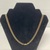 Unisex 10kt Yellow Gold Chain Curb 13.13DWT Size 24