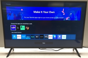 Samsung  32” Class Q60D Series QLED 4K Smart Tizen TV with remote