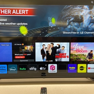 LG 55” Class UQ75 Series LED 4K UHD Smart webOS TV