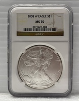 2008 W Eagle S$1  MS 70