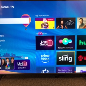 Hisense 58" Class 4K UHD LED LCD Roku Smart TV HDR R6 Series 58R6E3